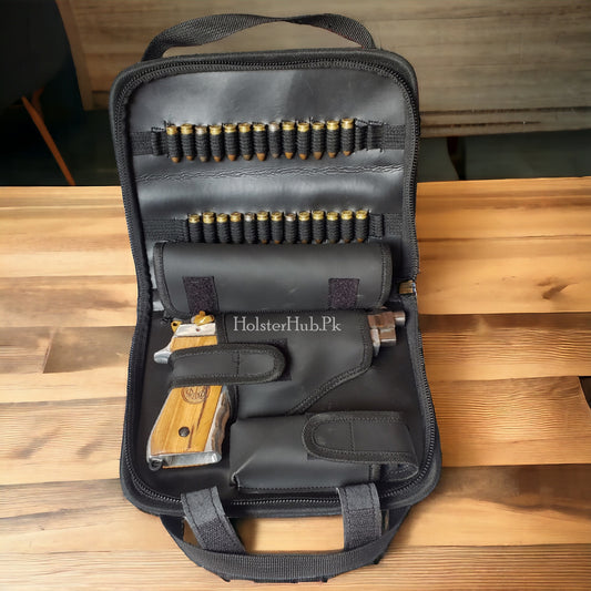 π₯ Flat 50 % OFF | Deal of 3 Hot Selling Products, Pistol Bag with Pouch and Cleaning Kit π€©