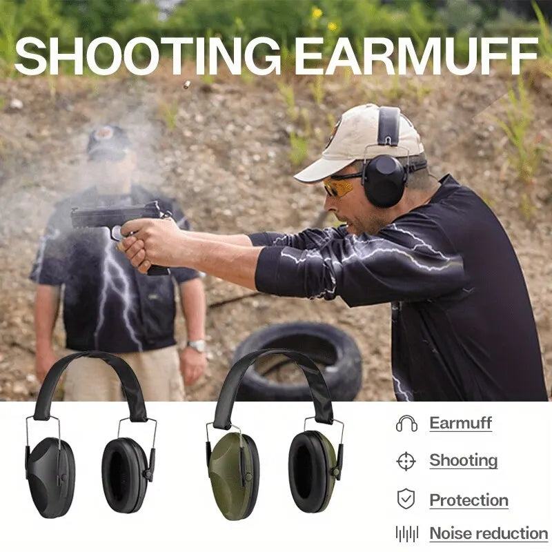 ProShield Tactical Ear Mufs for Shuting - Enhanced Hearing Protection