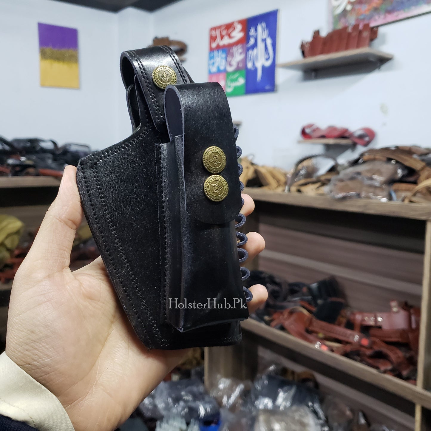 Pure Leathr Made Pstl Pouch | (PC-08 L)