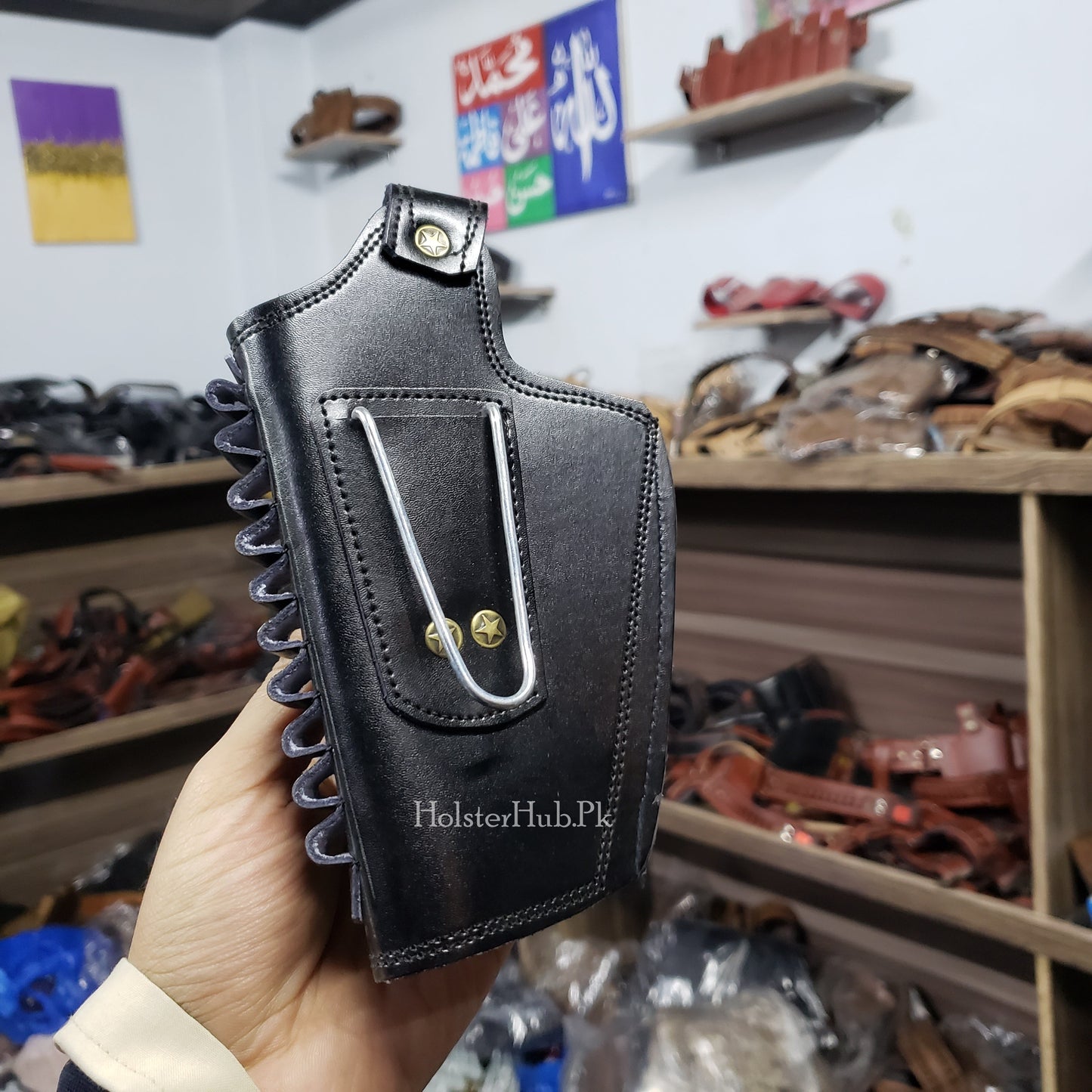Pure Leathr Made Pstl Pouch | (PC-08 L)