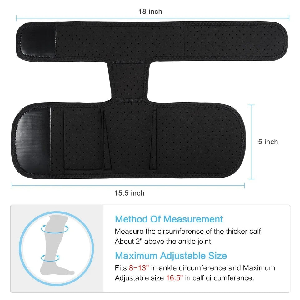 SecureDraw Ankle Holstr with Magz Pouch - Concealed Carry Comfort and Versatility