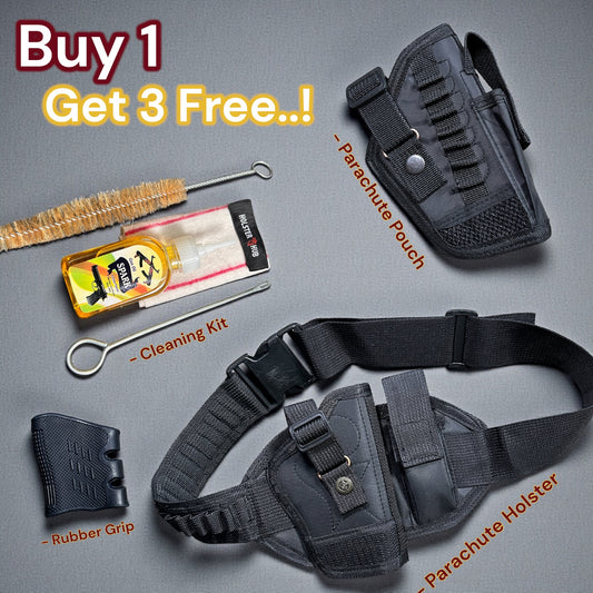 Buy 1 Get 3 FREE, 🎁 Parachute Pouch, Cleaning Kit & Rubber Grip 100% Free 🔥