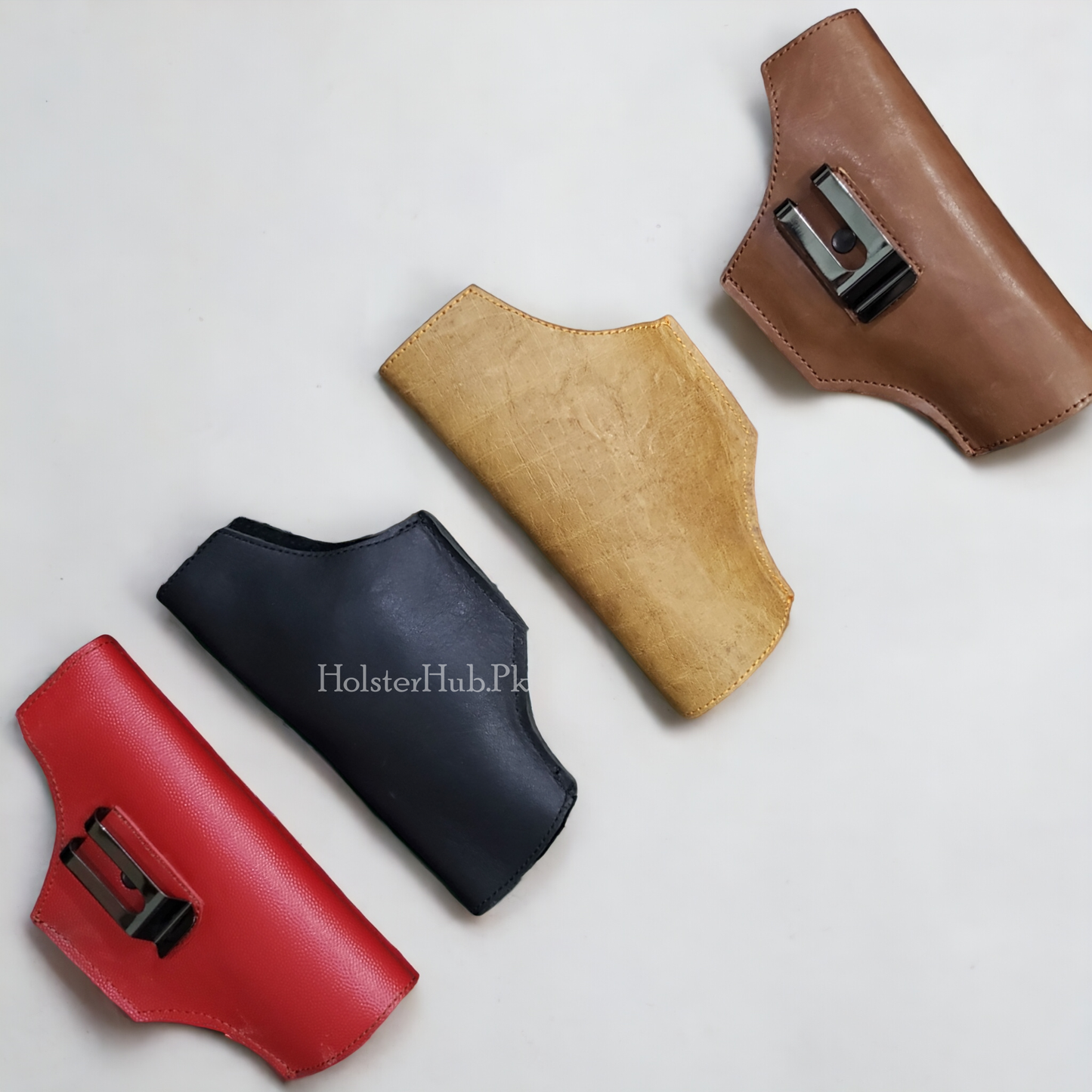 CALCO Inner Waist PU Leathr Pouch