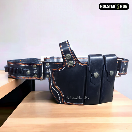 Handmade Leather Holster (PC-02) with Fre Cleaning Kit 🎊 - Craftsmanship Meets Functionality