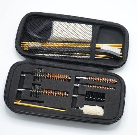Universl Cleaning Kit with Extendable Rods and Brass Brushes