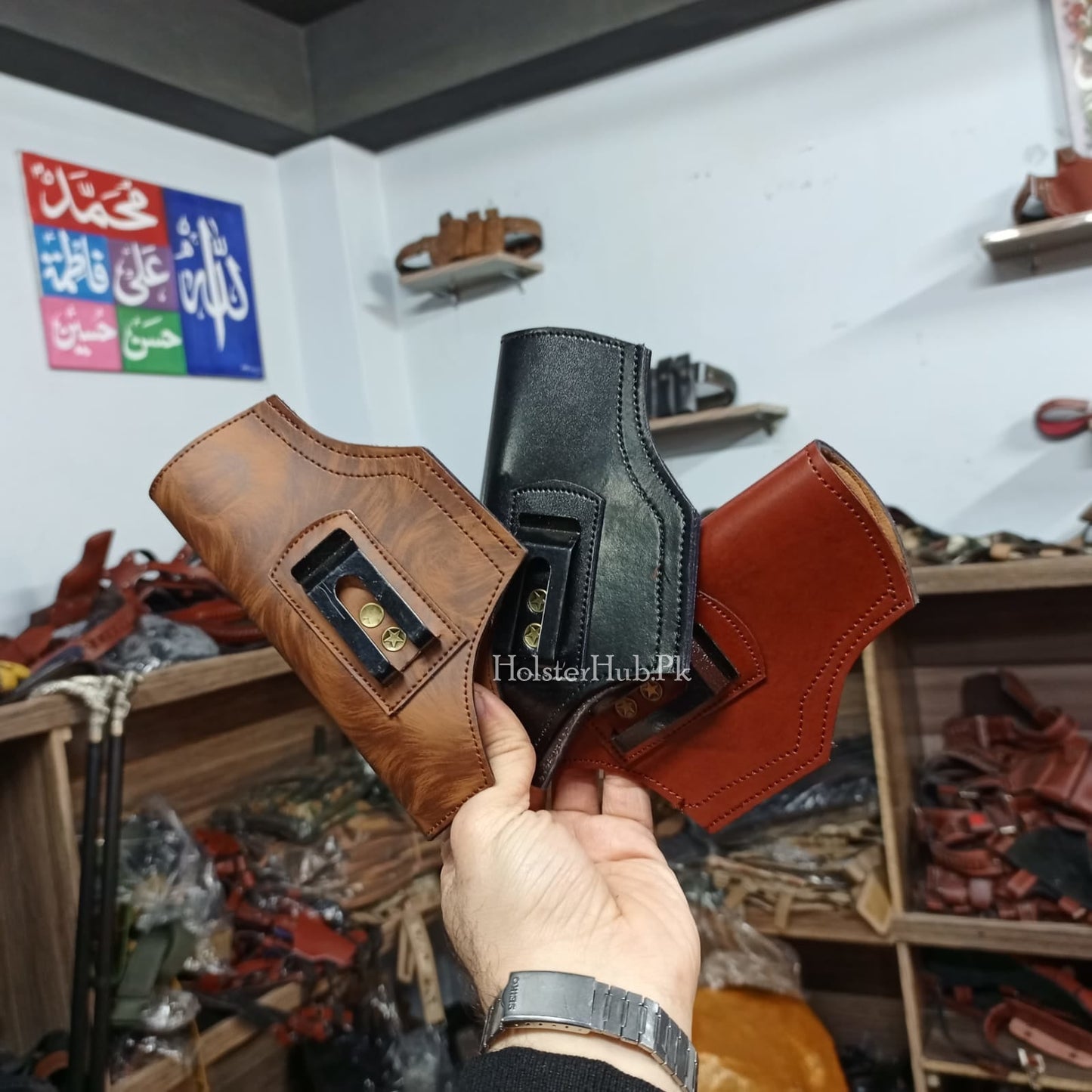 Premium Inner Waist Leathr Pouch